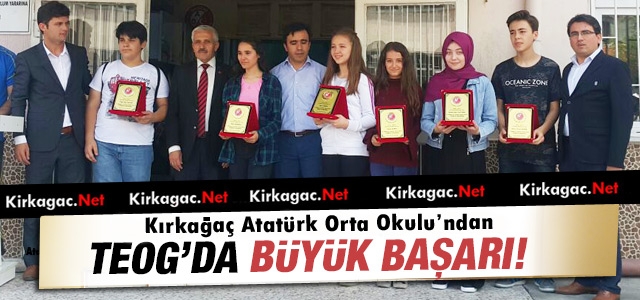 ATATÜRK ORTAOKULU’NDAN TEOG’DA BÜYÜK BAŞARI