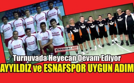 AYYILDIZ ve ESNAFSPOR TAM YOL