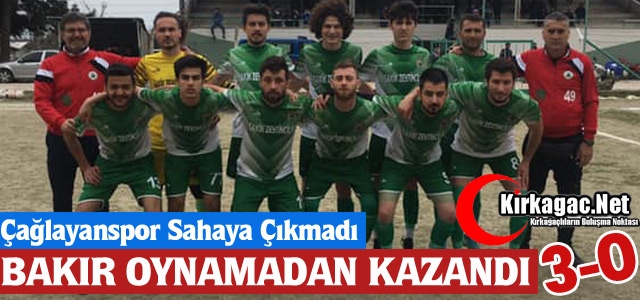 BAKIR G.BİRLİĞİ ŞAMPİYONLUĞA KOŞUYOR 3-0