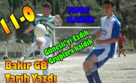 BAKIR GB, DESTAN YAZDI 11-0(VİDEO)