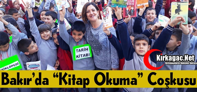 BAKIR’DA “KİTAP OKUMA” COŞKUSU