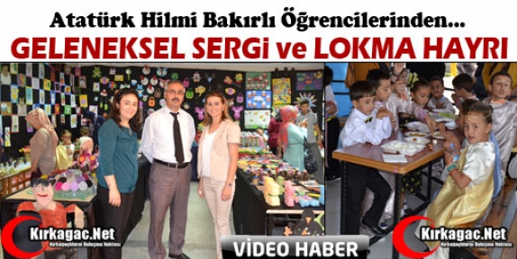 BAKIRLI ÖĞRENCİLERDEN SERGİ VE LOKMA HAYRI