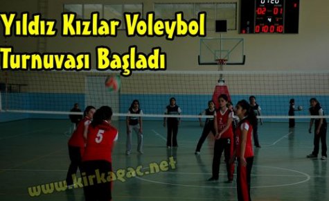 Bayanlar Voleybol Turnuvası Başladı