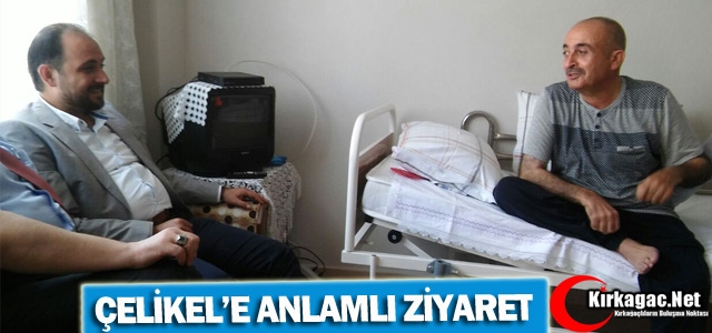 BAYBATUR’DAN ÇELİKEL’E ANLAMLI ZİYARET