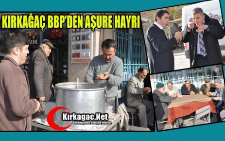 BBP’den AŞURE HAYRI