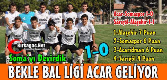 BEKLE BİZİ BAL LİGİ ACARİDMAN GELİYOR