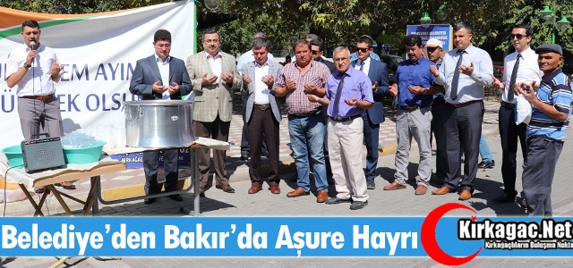 BELEDİYE'DEN BAKIR'DA AŞURE HAYRI