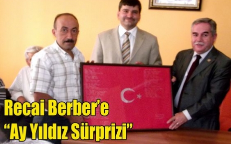 Berber'e “Ay Yıldız Sürprizi“