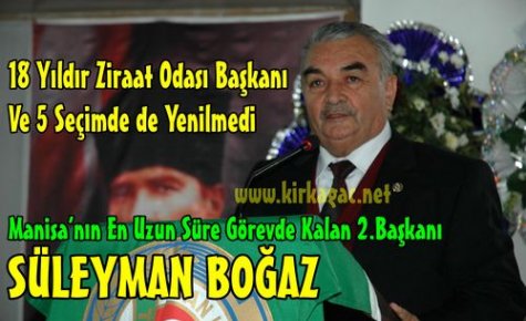 BEŞ SEÇİMİDE KAZANAN BAŞKAN