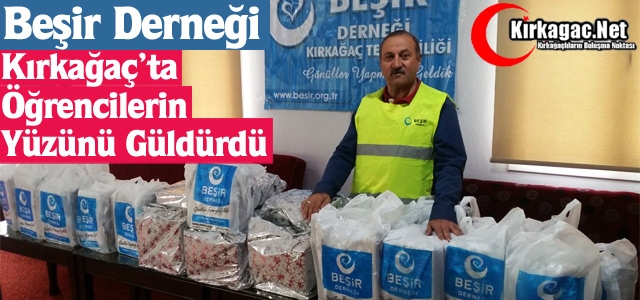 BEŞİR DERNEĞİ ÖĞRENCİLERİN YÜZÜNÜ GÜLDÜRDÜ