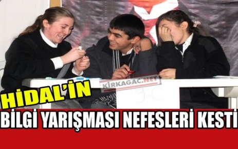 BİLGİ YARIŞMASI NEFESLERİ KESTİ