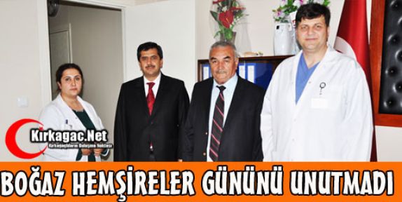 BOĞAZ HEMŞİRELER GÜNÜNÜ UNUTMADI