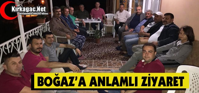 BOĞAZ’A ANLAMLI ZİYARET