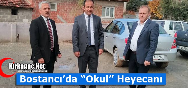 BOSTANCI’DA “OKUL” HEYECANI