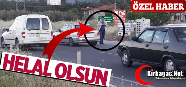 BU HAREKET ALKIŞLANIR..HELAL OLSUN(ÖZEL HABER)