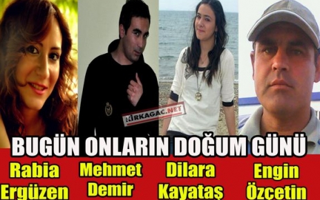 BUGÜN ONLARIN DOĞUM GÜNÜ(14 OCAK)