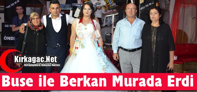 BUSE İLE BERKAN'IN EN MUTLU GÜNÜ