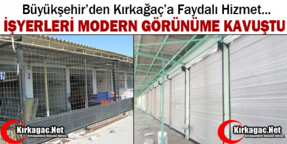 BÜYÜKŞEHİR'DEN KIRKAĞAÇ'A FAYDALI HİZMET