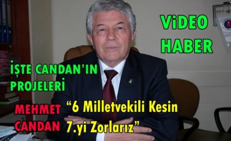 Candan “6 Kesin,7'yi Zorlarız“(VİDEO)