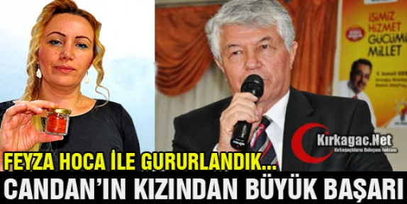 CANDAN'IN KIZINDAN BÜYÜK BAŞARI