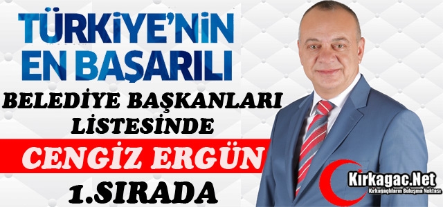 CENGİZ ERGÜN ZİRVEDE