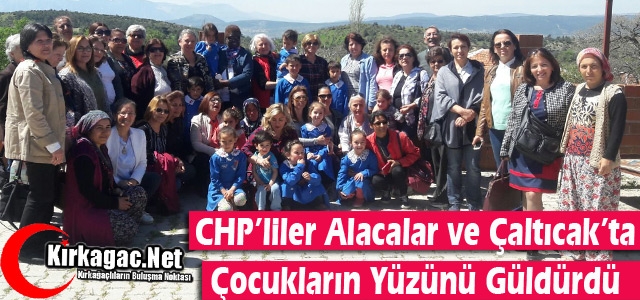 CHP ÇALTICAK ve ALACALAR’DA ÇOCUKLARIN YÜZÜNÜ GÜLDÜRDÜ