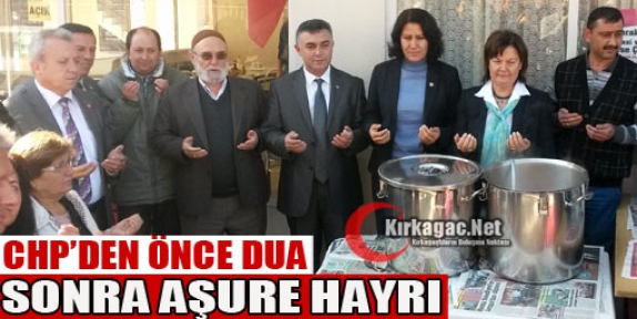 CHP'DEN KIRKAĞAÇ'TA AŞURE HAYRI