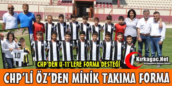 CHP'DEN U-11'LERE FORMA DESTEĞİ