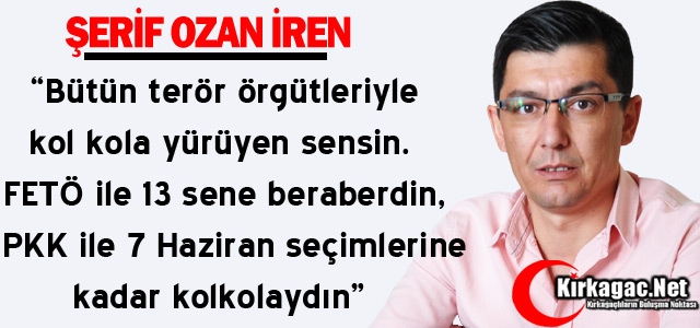 CHP’Lİ İREN ÇALTICAK’TA AK PARTİ’YE YÜKLENDİ  