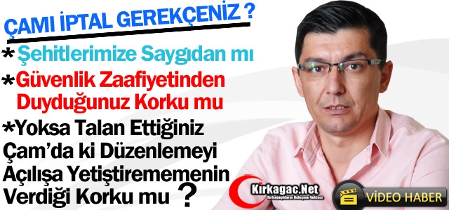 CHP'Lİ İREN’DEN GEDÜZ’E “İPTAL” TEPKİSİ(VİDEO)