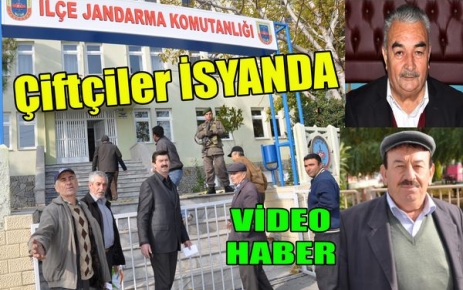 ÇİFTÇİLER İSYANDA(VİDEO)