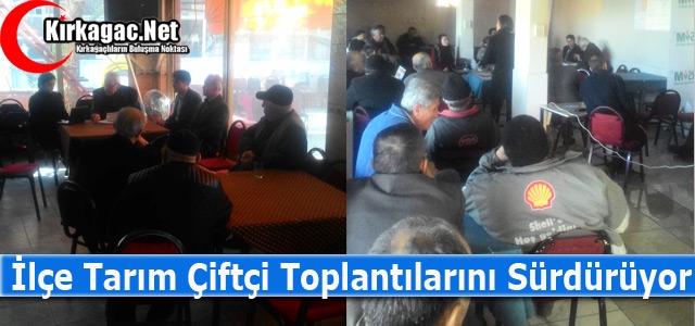 ÇİFTÇİLERE “TARIM SİGORTALARI UYGULAMALARI” ANLATILDI