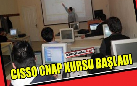  “CISCO CCNA AĞ UZMANLIĞI“ KURSU BAŞLADI