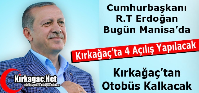 CUMHURBAŞKANI ERDOĞAN BUGÜN MANİSA'DA