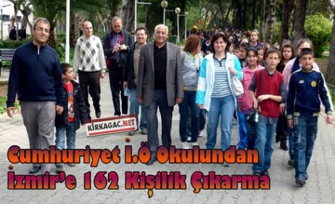 Cumhuriyet İ.Ö Okulu 162 Kişiyle İzmir'e Çıkarma Yaptı