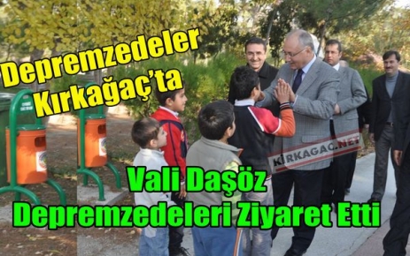 DEPREMZEDELER KIRKAĞAÇ'TA