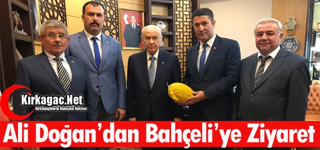 DOĞAN’DAN BAHÇELİ’YE ZİYARET