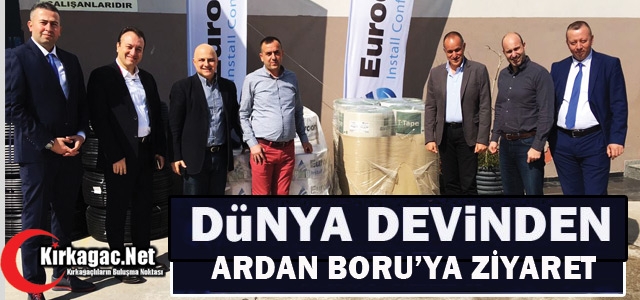 DÜNYA SULAMA DEVİNDEN ARDAN BORU’YA ZİYARET