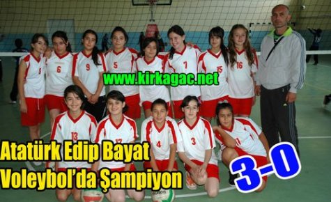 Edip Bayat İ.Ö Okulu Şampiyon 3-0