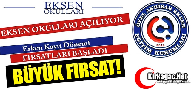 EKSEN OKULLARINA KAYITLAR BAŞLADI