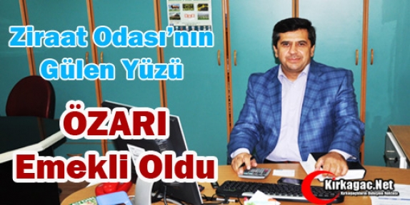 EMİN ÖZARI EMEKLİ OLDU