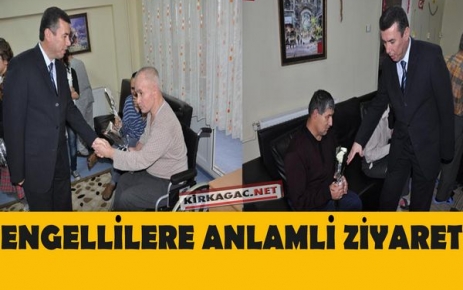 ENGELLİLERE ANLAMLI ZİYARET