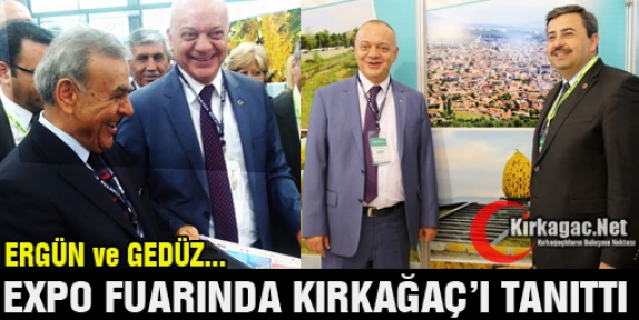 ERGÜN ve GEDÜZ KIRKAĞAÇ'I TANITTILAR