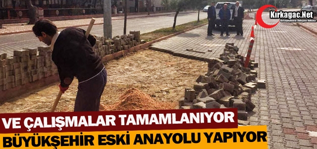 ESKİ ANAYOL NİHAYET YAPILIYOR