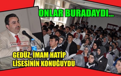 GEDÜZ, İHL'YE KONUK OLDU