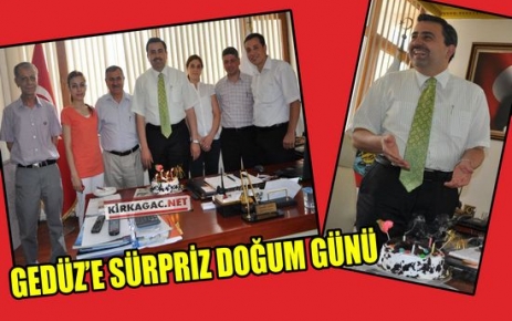 GEDÜZ'E SÜRPRİZ DOĞUM GÜNÜ PARTİSİ