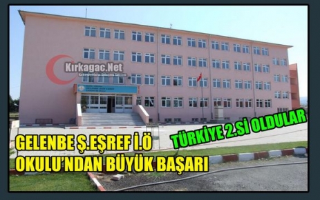 GELENBE ŞAİR EŞREF İ.Ö OKULUNDAN BÜYÜK BAŞARI