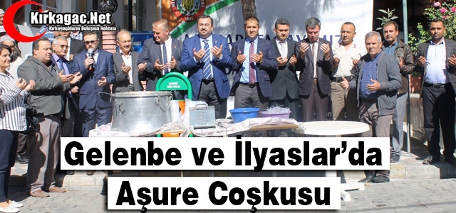 GELENBE ve İLYASLAR'DA AŞURE COŞKUSU