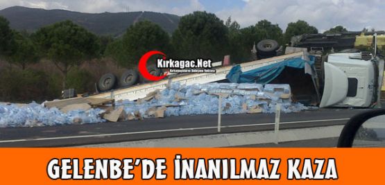 GELENBE'DE İNANILMAZ KAZA