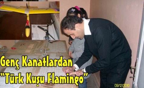 Genç Kanatlardan “Türk Kuşu Filamingo“